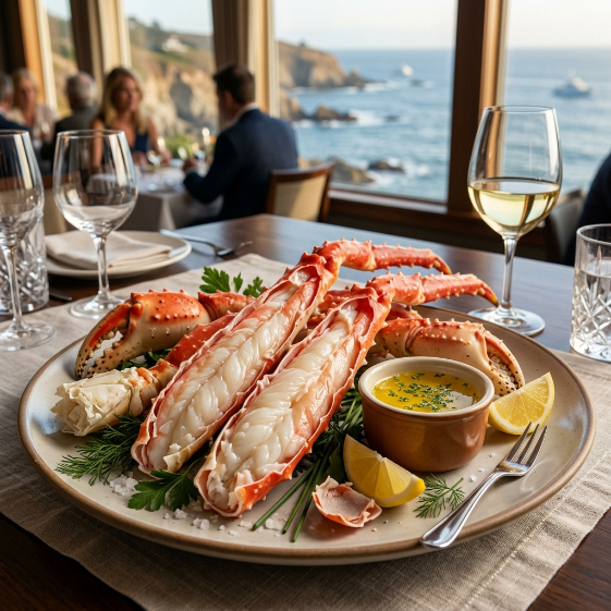 Premium Wild-Caught King Crab Legs – Sweet, Tender & Restaurant Quality Seafood